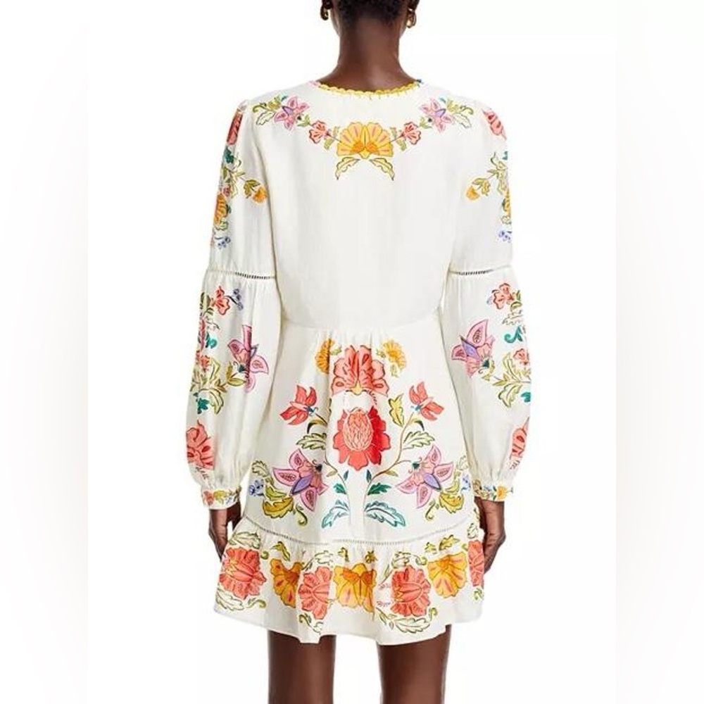 Farm Rio Floral Insects Mini Dress - Picture 2 of 10